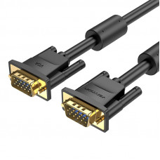 Vention VGA(3+6) Cable with Ferrite Cores Vention DAEBI 3m, 1080P 60Hz (Black)