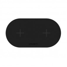 Cygnett Dual wireless charger Cygnett 20W (black)