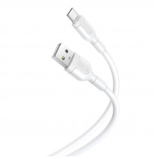 XO Cable USB to USB-C XO NB212 2.1A 1m (white)