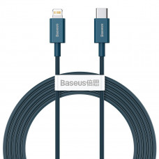 Baseus Superior sērijas kabelis no USB-C līdz iP, 20 W, PD, 2 m (zils)