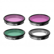 Sunnylife Set of 4 filters MCUV+CPL+ND4+ND8 Sunnylife for Insta360 GO 3/2