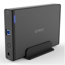 Orico HDD enclosure Orico 3.5'', USB 3.0, SATA (black)