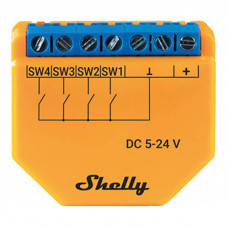 Shelly Wi-Fi Controller Shelly PLUS i4 DC, 4-digital inputs