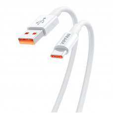 Vipfan USB to USB-C cable Vipfan X17, 6A, 1.2m (white)
