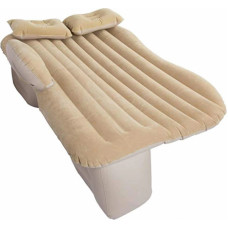 Car bed mattress car inflatable + pump beige