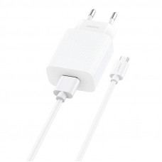 Foneng Fast charger Foneng EU28, 1xUSB, QC 3.0 + Cable USB Micro