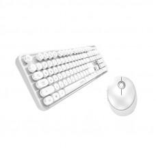 Mofii Wireless keyboard + mouse set MOFII Sweet 2.4G (white)