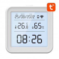 Gosund Smart temperatūras un mitruma sensors Wi-Fi Gosund S6 (LCD ekrāns, fona apgaismojums)