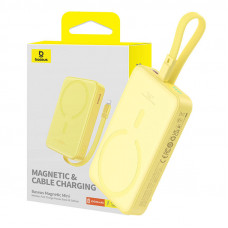 Baseus Powerbank Baseus Magnetic Mini 10000mAh, USB-C 20W MagSafe (yellow)