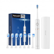 Fairywill Sonic toothbrush with head set and case FairyWill FW-P11 (white)