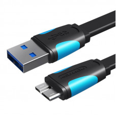 Vention Flat USB 3.0 A to Micro-B cable Vention VAS-A12-B050 0.5m Black