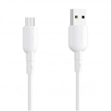 Vipfan USB to Micro USB cable Vipfan Colorful X11, 3A, 1m (white)