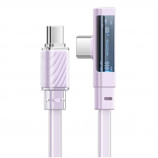 Mcdodo Cable USB-C to USB-C Mcdodo CA-3454 90 Degree 1.8m with LED (purple)