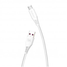 Dudao USB to Micro USB Cable Dudao L2M 5A, 2m (White)