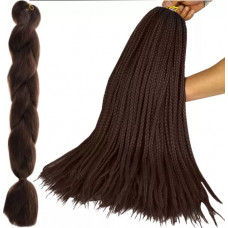 Synthetic hair braids brown Soulima 23567