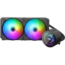 Darkflash PC Water Cooling AiO Darkflash DX240 RGB 2x 120x120 (black)