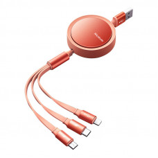 Mcdodo USB kabelis Mcdodo CA-7252 3in1 izvelkams 1,2 m (oranžs)