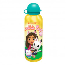 KiDS Licensing bērnu ūdens pudele 500 ml Gabby's Dollhouse (zelts)