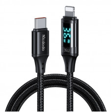 Mcdodo Cable Mcdodo CA-1030 USB-C to Lightning, 36W, 1.2m (black)