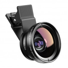 Apexel Mobile lens APEXEL APL-0.45XWM 0.45x wide angle+12.5x macro lens (black)