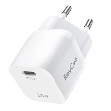 Raycue USB-C PD 20W EU network charger (white)