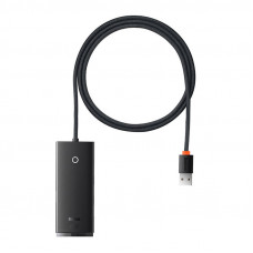 Baseus Hub 4in1 Baseus Lite Series USB to 4x USB 3.0, 1m (Black)
