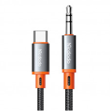 Kabelis Mcdodo CA-900 USB-C līdz 3,5 mm AUX mini ligzdai, 1,8 m (melns)