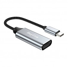 Raycue USB-C uz HDMI 4K60Hz adapteris (pelēks)