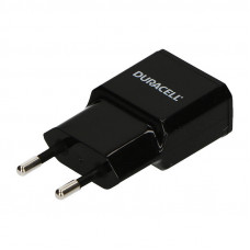 Duracell sienas lādētājs USB, 2.1A (melns)