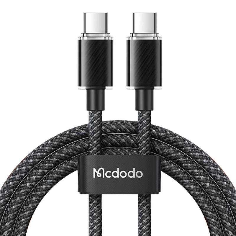 Mcdodo Cable USB-C to USB-C Mcdodo CA-3670, 100W, 1.2m (black)