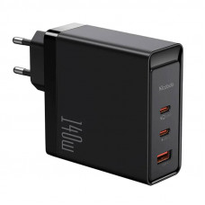 Mcdodo sienas lādētājs GaN 140 W Mcdodo CH-2911, 2x USB-C, USB-A (melns)