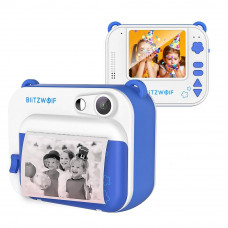 Blitzwolf DIY Instant Print Camera for kids BlitzWolf DP1 (blue)