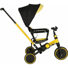 TRICYCLE TRIKE FIX V4 FOR KIDS YELLOW-BLACK WITH CANOPY