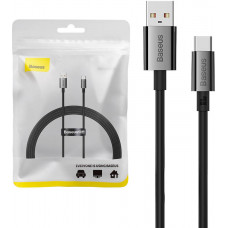 Baseus kabelis USB līdz USB-C Baseus Superior 100W 1,5m (melns)