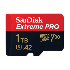 Sandisk atmiņas karte SANDISK EXTREME PRO microSDXC 1TB 200/140 MB/s UHS-I U3 (SDSQXCD-1T00-GN6MA)