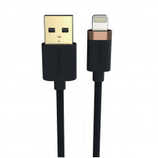Duracell USB-C kabelis priekš Lightning 2m (melns)