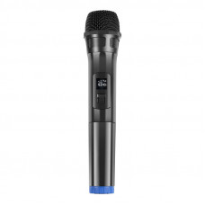 Puluz bezvadu dinamiskais mikrofons no 1 līdz 2 UHF PULUZ PU643 3,5 mm