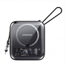 Joyroom Magnetic Powerbank Joyroom JR-L007 Icy 10000mAh, Lightning (Black) 10 + 4 pcs FOR FREE