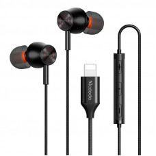 Mcdodo Wired earphones Mcdodo HP-3480, lightning (black)