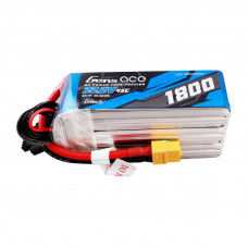 Gens Ace G-Tech 1800mAh 22.2V 45C 6S1P Lipo Battery Pack with XT60 Plug