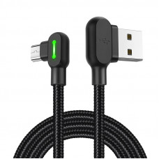 Mcdodo USB uz mikro USB kabelis Mcdodo CA-5280 LED, 3m (melns)