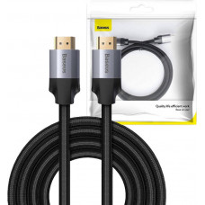 Baseus Enjoyment Series 4K Male To 4K Male Cable 2m Dark gray