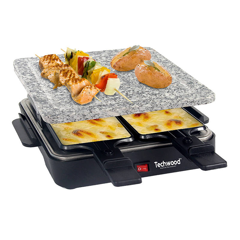 Techwood Electric Raclette grill for 4 people Techwood TRA-47P