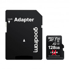 Goodram Memory card Goodram IRDM microSD 128GB + adapter (IR-M2AA-1280R12)