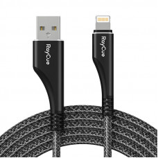 Raycue Kabel USB-A do lightning RayCue CA01 1.2m 2.4A (czarny)
