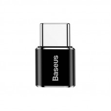 Baseus Micro USB uz USB Type-C adapteris - melns