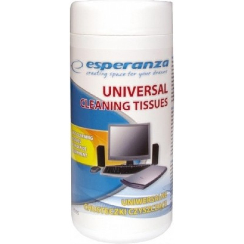 Esperanza ES105 Universālas tīrīšanas salvetes 100gb.