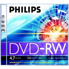 Philips DVD-RW 4.7 GB jewel case