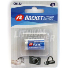 Rocket CR123 Blistera iepakojumā 1gb.