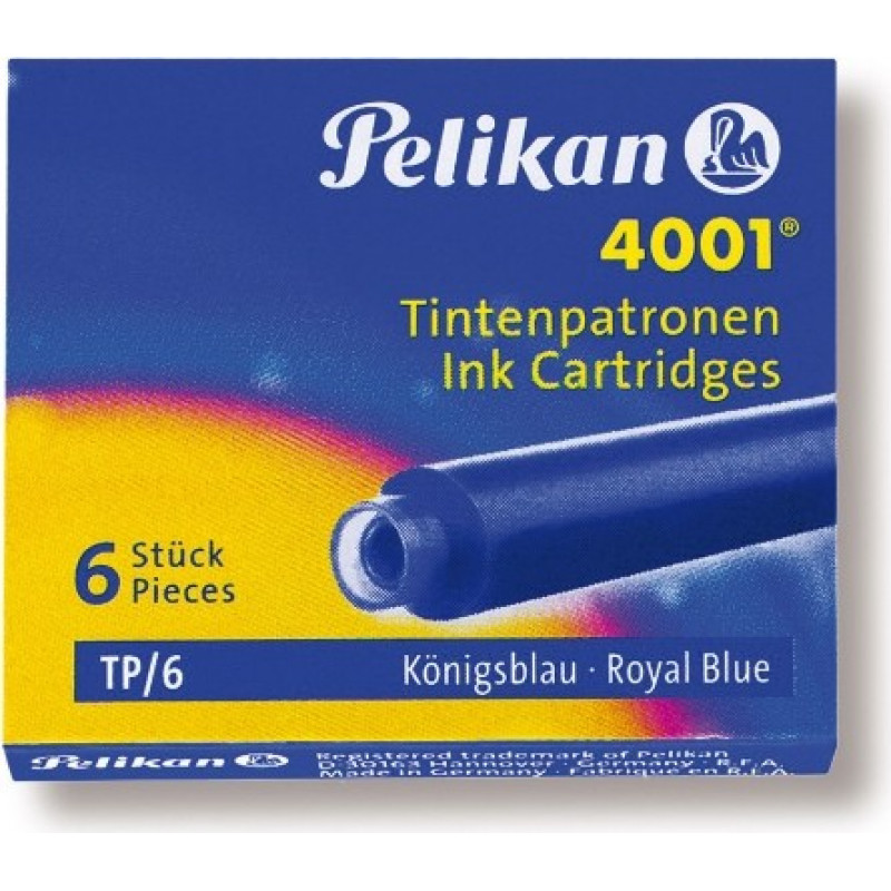 Pelikan Tintes patronas TP/6 Royal Blue